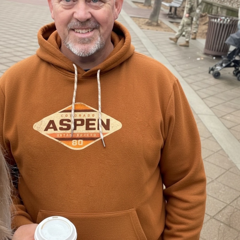 Society Burnt Orange Hoodie